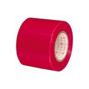（まとめ買い）ヤマト ビニールテープ NO200-50-20 50mm×10m 赤 【×10セット】