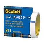 （まとめ買い）スリーエム 3M メンディングテープ 811-3-18 18mm×30m 【×10セット】
