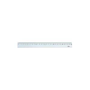 （まとめ買い）プラス 再生PET 直定規 30X3mm UDタイプ 【×20セット】