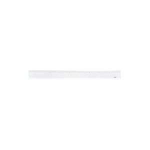 （まとめ買い）プラス 直定規 45cm×3mm厚 透明 【×10セット】