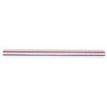 （まとめ買い）プラス 三角スケール 万能型 30cm 副尺なし 【×2セット】