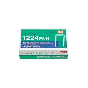 （まとめ買い）マックス ホッチキス針 1224FA-H MS91177 600本【×10セット】