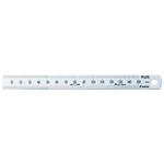 （まとめ買い）プラス ステンレス直尺 15cm×0.5mm厚 シルバー 【×10セット】