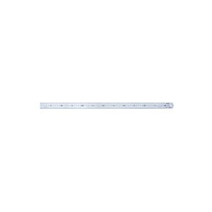 （まとめ買い）プラス ステンレス直尺 60cm 1.2mm厚 シルバー 【×3セット】