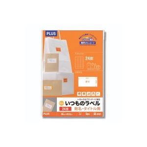 （まとめ買い）プラス いつものラベル 24面 100枚 ME-515T 【×2セット】