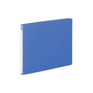 （まとめ買い）LIHITLAB スナッチファイル F-538 A3E 藍 【×5セット】
