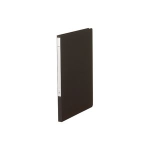 （まとめ買い）LIHITLAB パンチレスファイルZ式 F-347-11 A4S 黒 【×10セット】