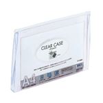 （まとめ買い）LIHITLAB クリアケース マチ付き F-74SM A4S 白 【×10セット】