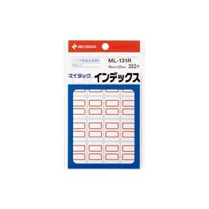 （まとめ買い）ニチバン マイタックインデックス ML-131R 小 赤 【×20セット】