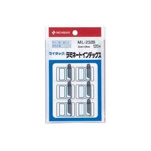 （まとめ買い）ニチバン ラミネートインデックス ML-232B 青 【×20セット】