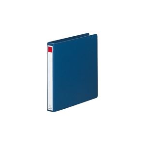 （まとめ買い）LIHITLAB コンピュータバインダー C8-1110 40mm 藍 【×10セット】