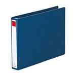 （まとめ買い）LIHITLAB コンピュータバインダー C8-8512 40mm 藍 【×10セット】
