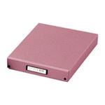 （まとめ買い）LIHITLAB デスクトレー トレイ A-713 B4 ローズピンク 【×3セット】