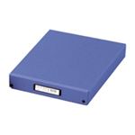 （まとめ買い）LIHITLAB デスクトレー トレイ A-713 B4 ブルーバイオレット 【×3セット】