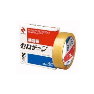 （まとめ買い）ニチバン セロテープ CT-24 24mm×35m 【×10セット】