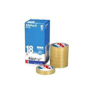 （まとめ買い）ニチバン セロテープ Lパック LP-18 18mm×35m 12巻 【×2セット】