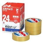 （まとめ買い）ニチバン セロテープ Lパック LP-24 24mm×35m 6巻 【×2セット】