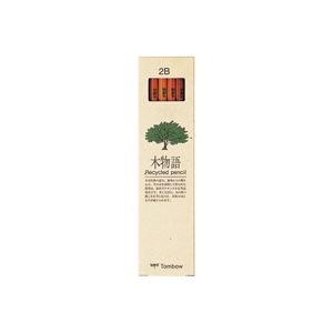 （まとめ買い）トンボ鉛筆 エコ鉛筆 木物語 LA-KEA 2B 【×10セット】