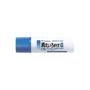 （まとめ買い）トンボ鉛筆 スティックのり消えいろピット PT-GC 【×10セット】