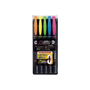 （まとめ買い）トンボ鉛筆 蛍コート WA-TC5C 5色セット 【×10セット】