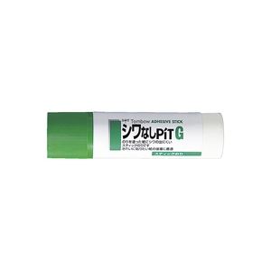 （まとめ買い）トンボ鉛筆 スティックのりしわなしピット PT-GAS 【×10セット】