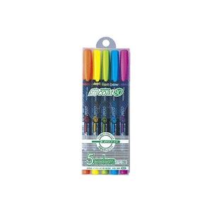（まとめ買い）トンボ鉛筆 蛍コート80 WA-SC5C 5色セット 【×10セット】
