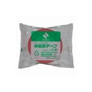 （まとめ買い）ニチバン カラー布テープ 102N-50 50mm×25m 赤 【×10セット】