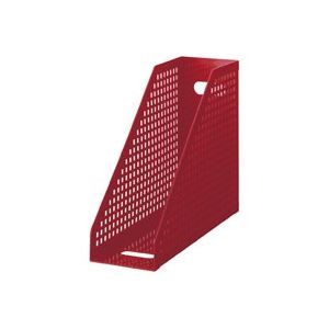 （まとめ買い）セキセイ シスボックス SBX-87 A4 赤 【×5セット】