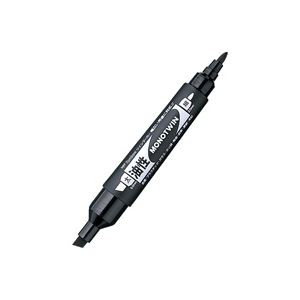 （まとめ買い）トンボ鉛筆 油性マーカーモノツイン OD-TME33 黒 【×20セット】
