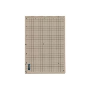 （まとめ買い）オルファ カッターマット 159B A2 グレー／茶 【×2セット】