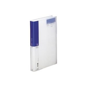 （まとめ買い）LIHITLAB 名刺ホルダー A-946 藍 【×5セット】