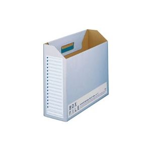 （まとめ買い）プラス ボックスファイル FL-099BF A4E 青 10冊 【×2セット】