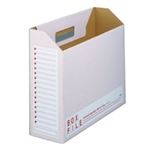 （まとめ買い）プラス ボックスファイル FL-099BF A4E 赤 10冊 【×2セット】