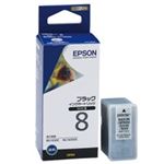 （まとめ買い）エプソン EPSON IJインクカートリッジ MJIC8 黒 【×3セット】