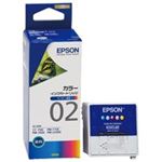 （まとめ買い）エプソン EPSON IJインクカートリッジ IC5CL02 カラー 【×4セット】