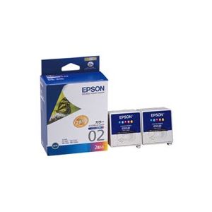（まとめ買い）エプソン EPSON IJインクカートリッジ IC5CL02W カラー 【×3セット】