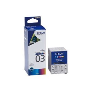 （まとめ買い）エプソン EPSON IJインクカートリッジ IC5CL03 カラー 【×3セット】