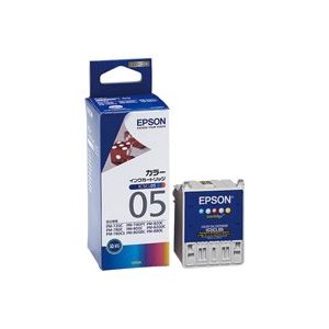 （まとめ買い）エプソン EPSON IJインクカートリッジ IC5CL05 カラー 【×4セット】
