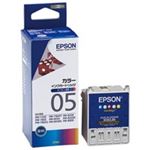 （まとめ買い）エプソン EPSON IJインクカートリッジ IC5CL05 カラー 【×4セット】