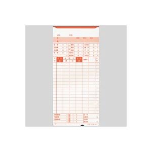 （まとめ買い）アマノ 標準タイムカードD 100枚入 【×3セット】