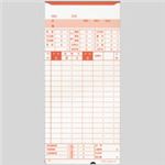 （まとめ買い）アマノ 標準タイムカードD 100枚入 【×3セット】