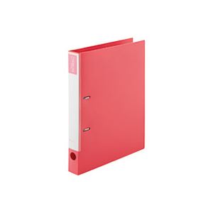 （まとめ買い）ジョインテックス 再生D型リングファイルA4S D013J-RD 赤 【×20セット】