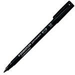（まとめ買い）ステッドラー ルモカラー 317-9 油性細書 黒 【×10セット】