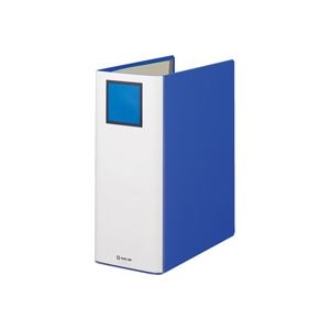 （まとめ買い）キングジム ニュードッチファイル 1270N A4S 100mm 青 【×20セット】