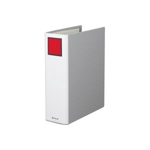 （まとめ買い）キングジム スーパードッチファイル 1478 A4S 80mm 灰 【×5セット】