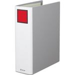（まとめ買い）キングジム スーパードッチファイル 1478 A4S 80mm 灰 【×5セット】