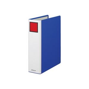 （まとめ買い）キングジム スーパードッチファイル 1477 A4S 70mm 青 【×5セット】