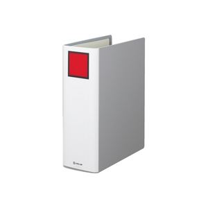 （まとめ買い）キングジム スーパードッチファイル 1479 A4S 90mm 灰 【×5セット】