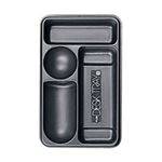 （まとめ買い）プラス デスクトレー トレイ S ブラック 【×10セット】