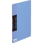 （まとめ買い）キングジム クリアファイル 10P 122CH B5S 青 【×10セット】